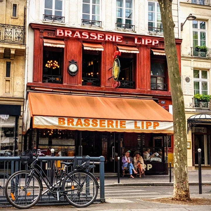 Like vintage wines, aged sardines are treasured and served in one of Paris' oldest brasseries